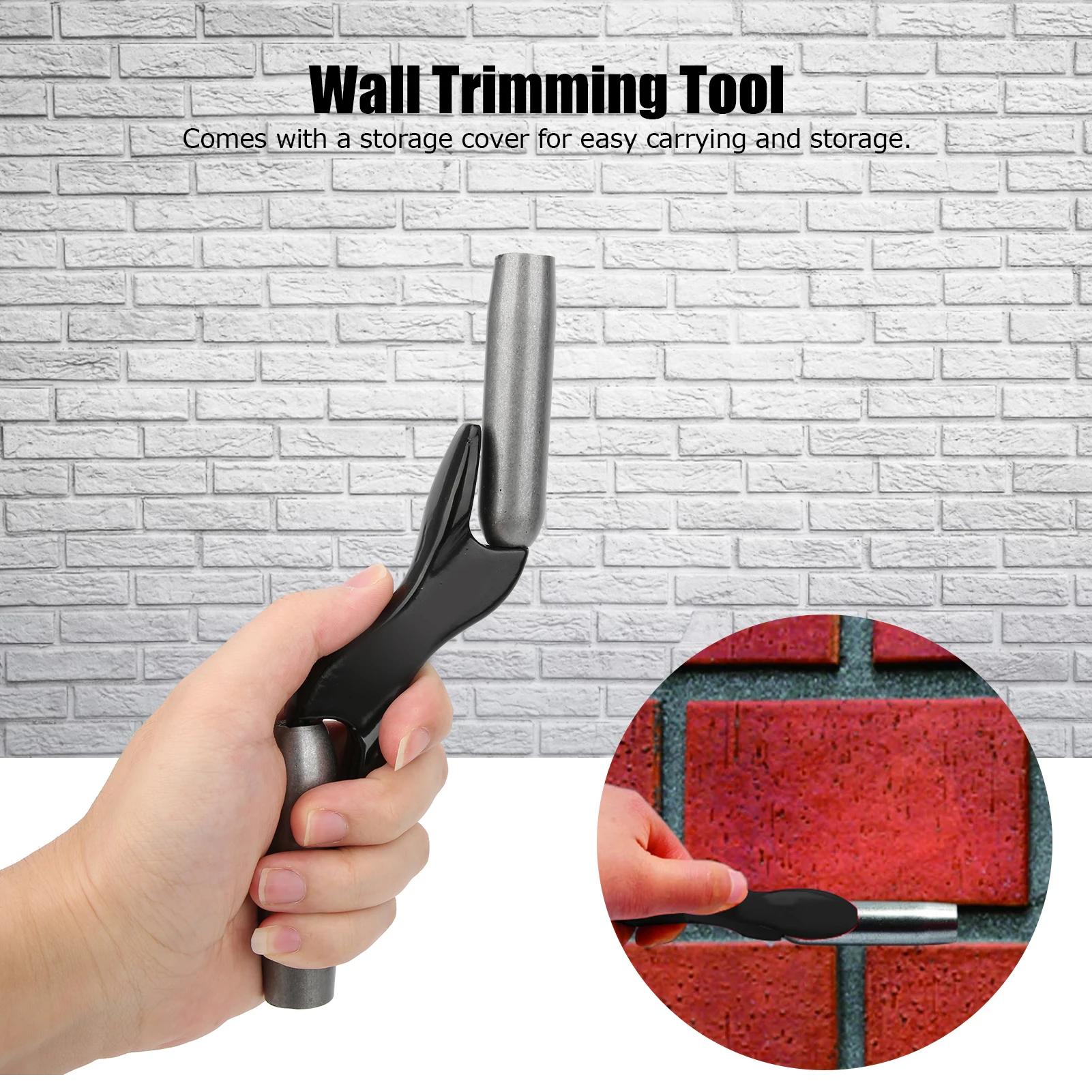 Builder Brick Jointer Brick Jointer Brick Jointer Handheld Builder Trimming Tool Wall Beauty Stitcher 1/2in 5/8in 3/4in 7/8in