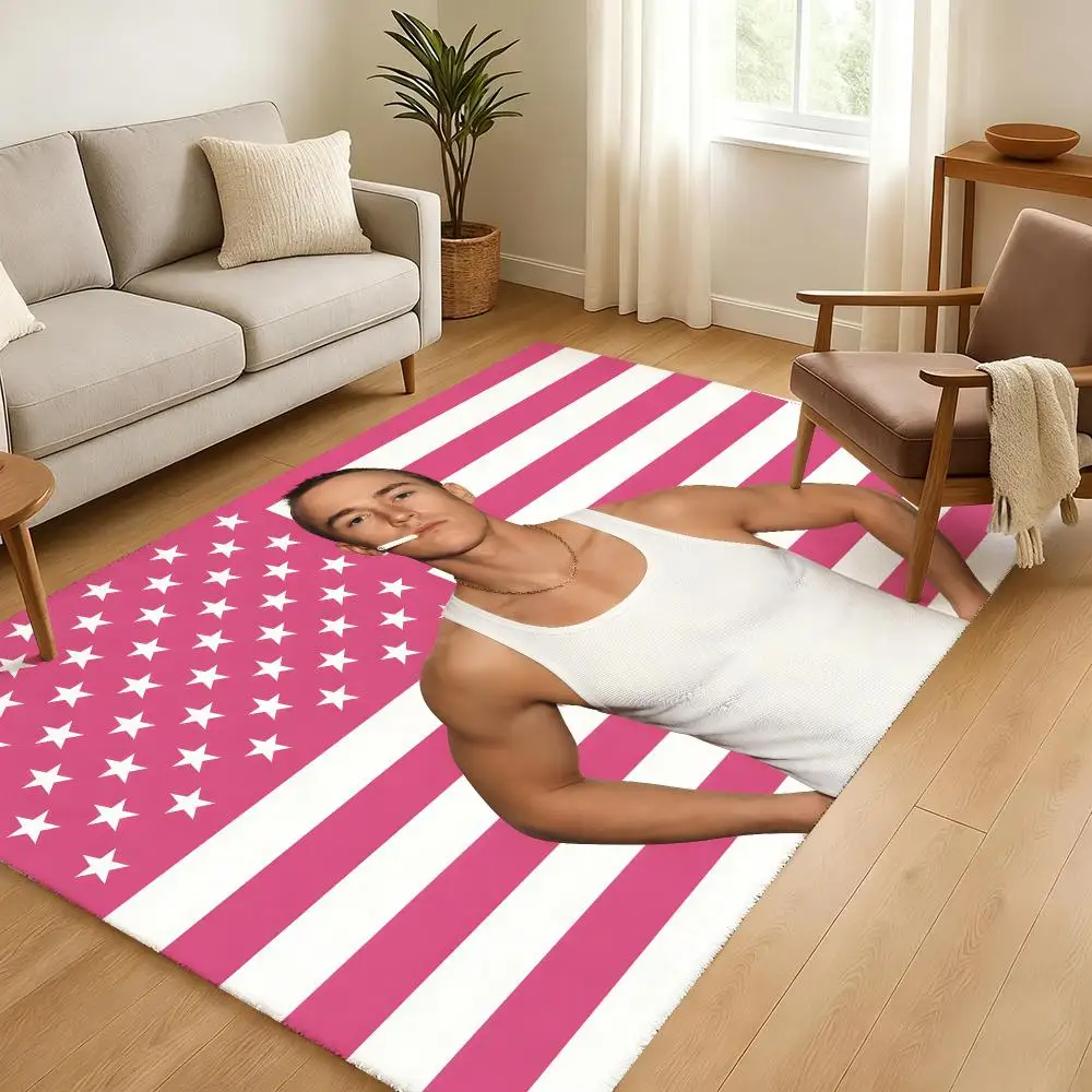 Drew Starkey Wall Deocr Floor Mat Soft Thickened Absorbent Non-Slip Bedroom Living Room Door Mat Home Decor Flannel Rugs