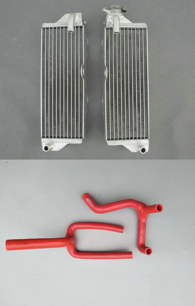 

Aluminum Radiator + Silicone Hose For Husqvarna CR125 WR125 CR/WR 125 2009-2011 2010 09 10 11