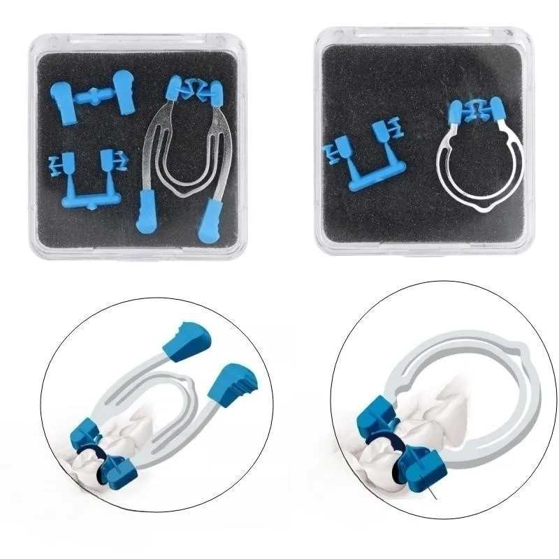 

Dental Sectional Contoured Matrices Clamps Wedges Metal Spring Forming Sheet Clip Rings Dentist Tools