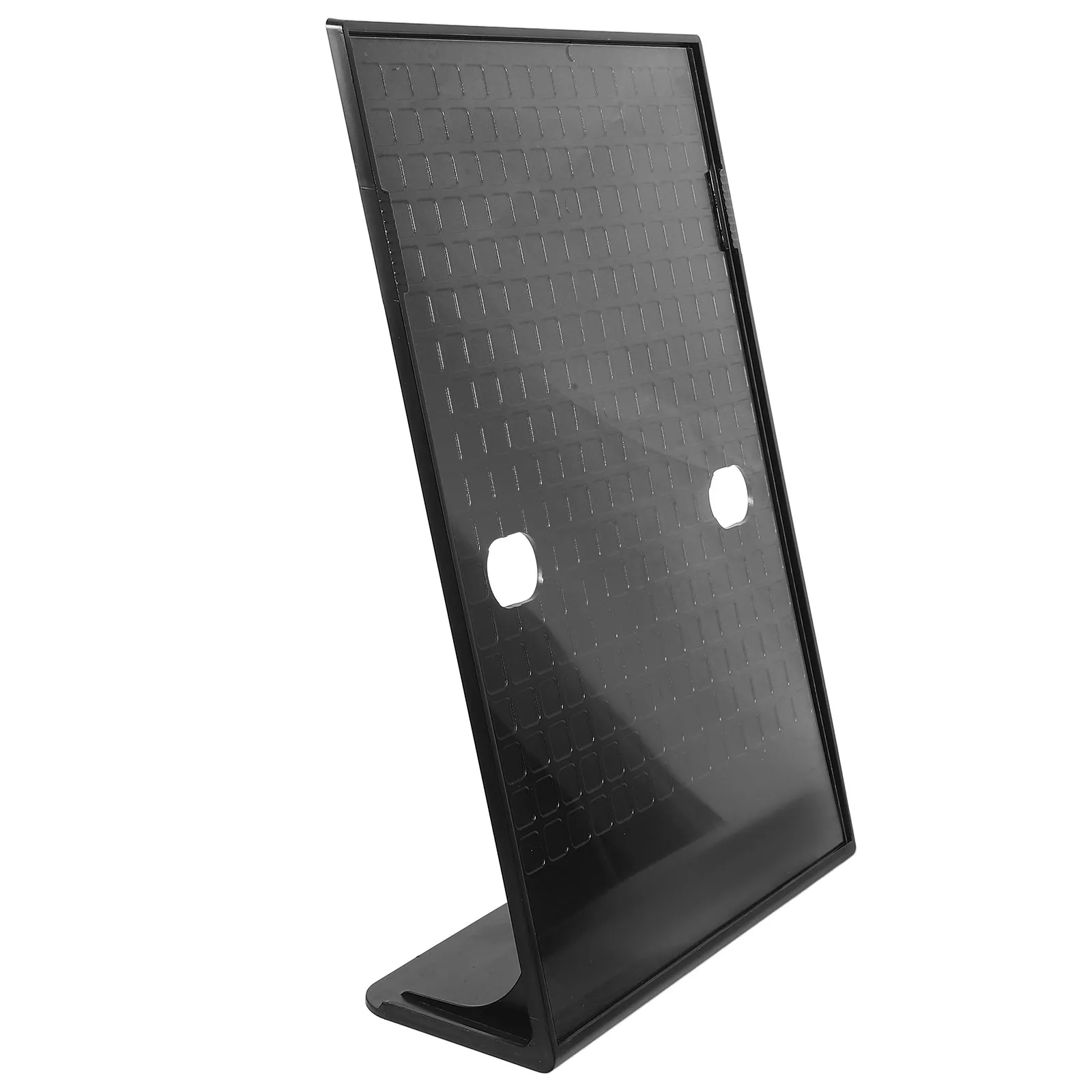 

Прозрачная пластиковая подставка для меню с наклонной поверхностью, устойчивая основа для ресторанов, кафе, отелей, офисов, настольный держатель для вывесок и плакатов