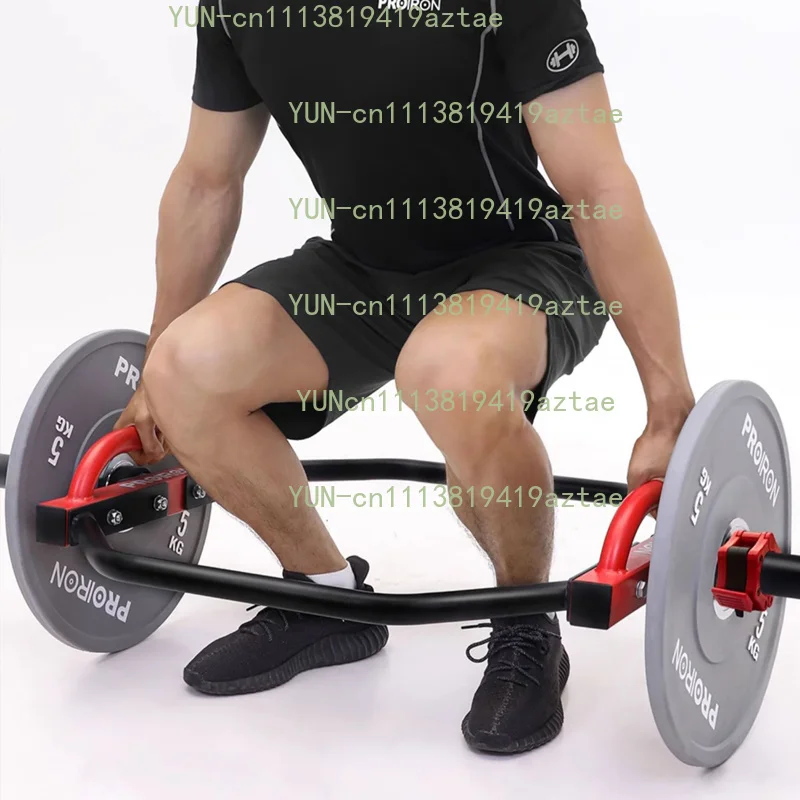 Hexagonal barbell bar, home squat, hard pull, farmer walking, hexagonal ring barbell rack, gym, sports equipment