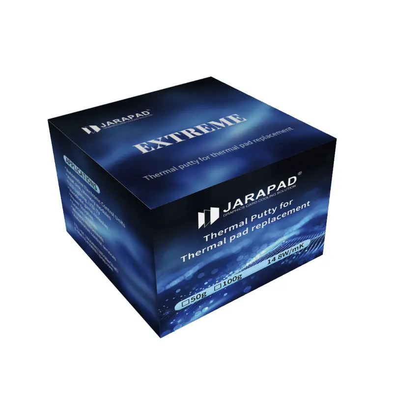 Термошпаклейка JARAPAD EXTREME 14,8 Вт для процессора IC VGA GPU, быстрое охлаждение, неэлектрическая проводящая, не линяющая и без кровотечения