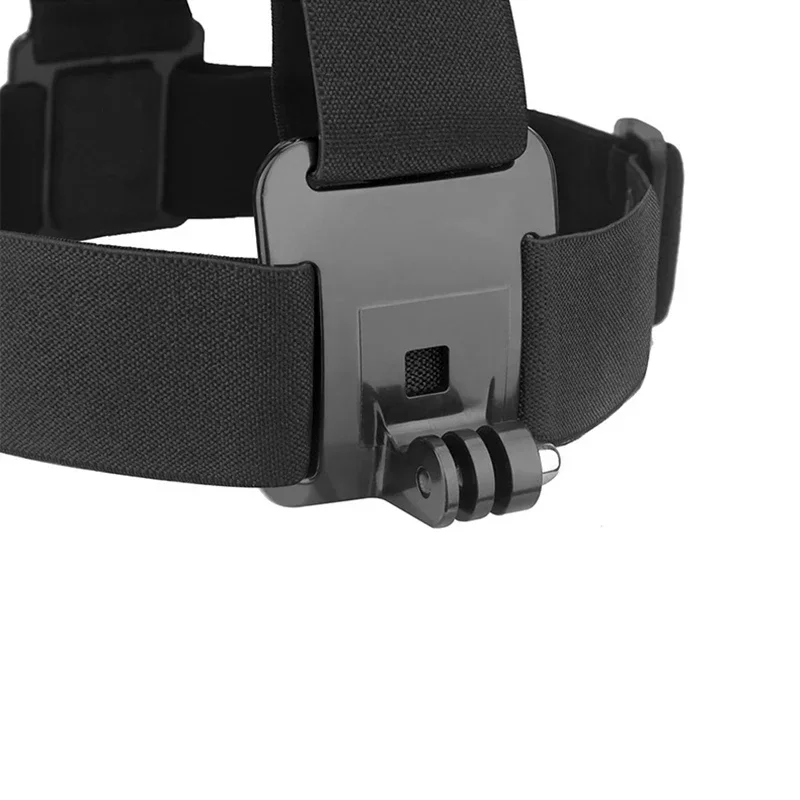 핸즈프리 촬영용 탄성 헤드 스트랩, 시점 영상, 고프로 히어로 10 9 8 7, 샤오미 Yi 4k Sjcam 액션 카메라 액세서리