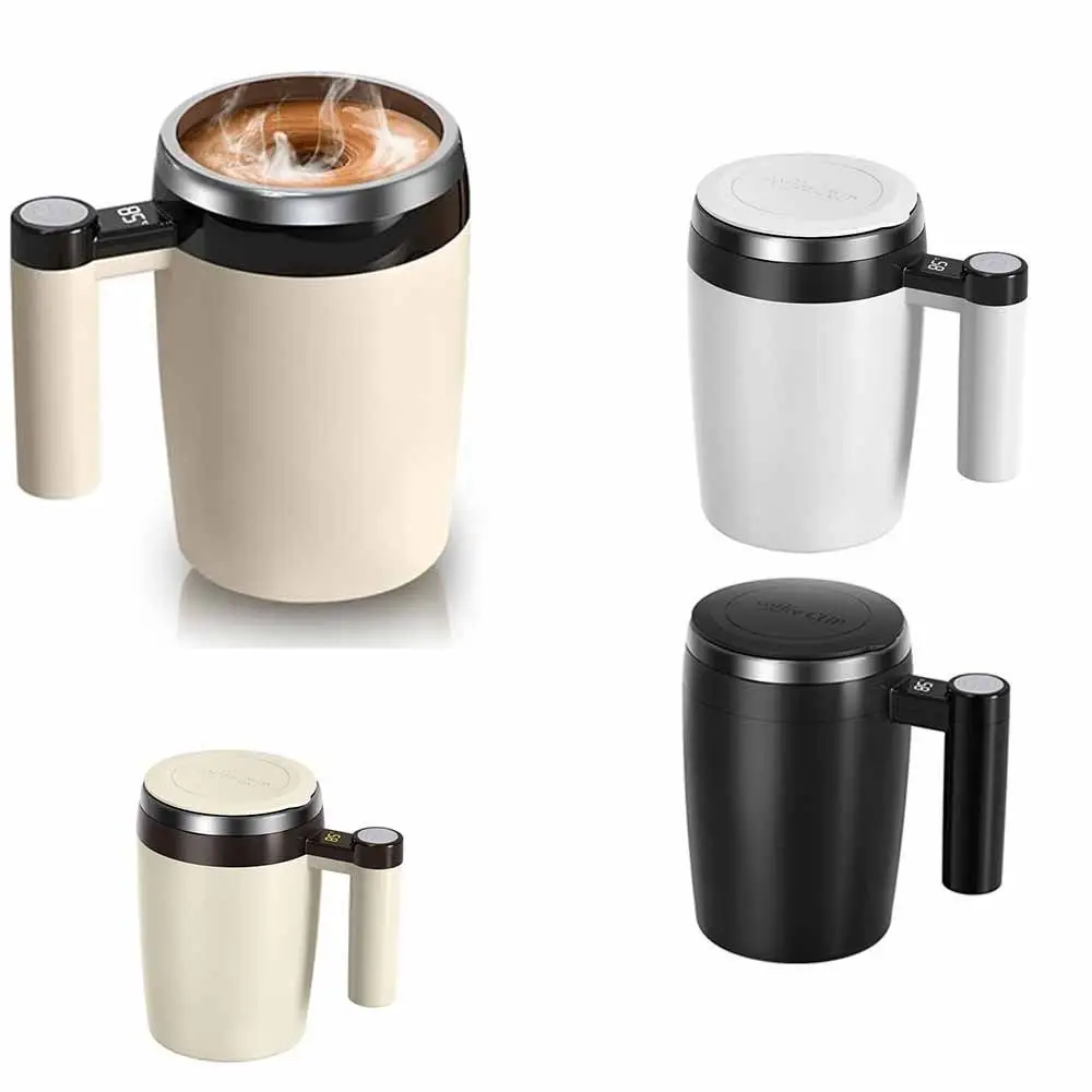 

Измерение температуры, автоматическая чашка для перемешивания, вкладыш из нержавеющей стали, цифровой дисплей, кофейная кружка, термостойкая