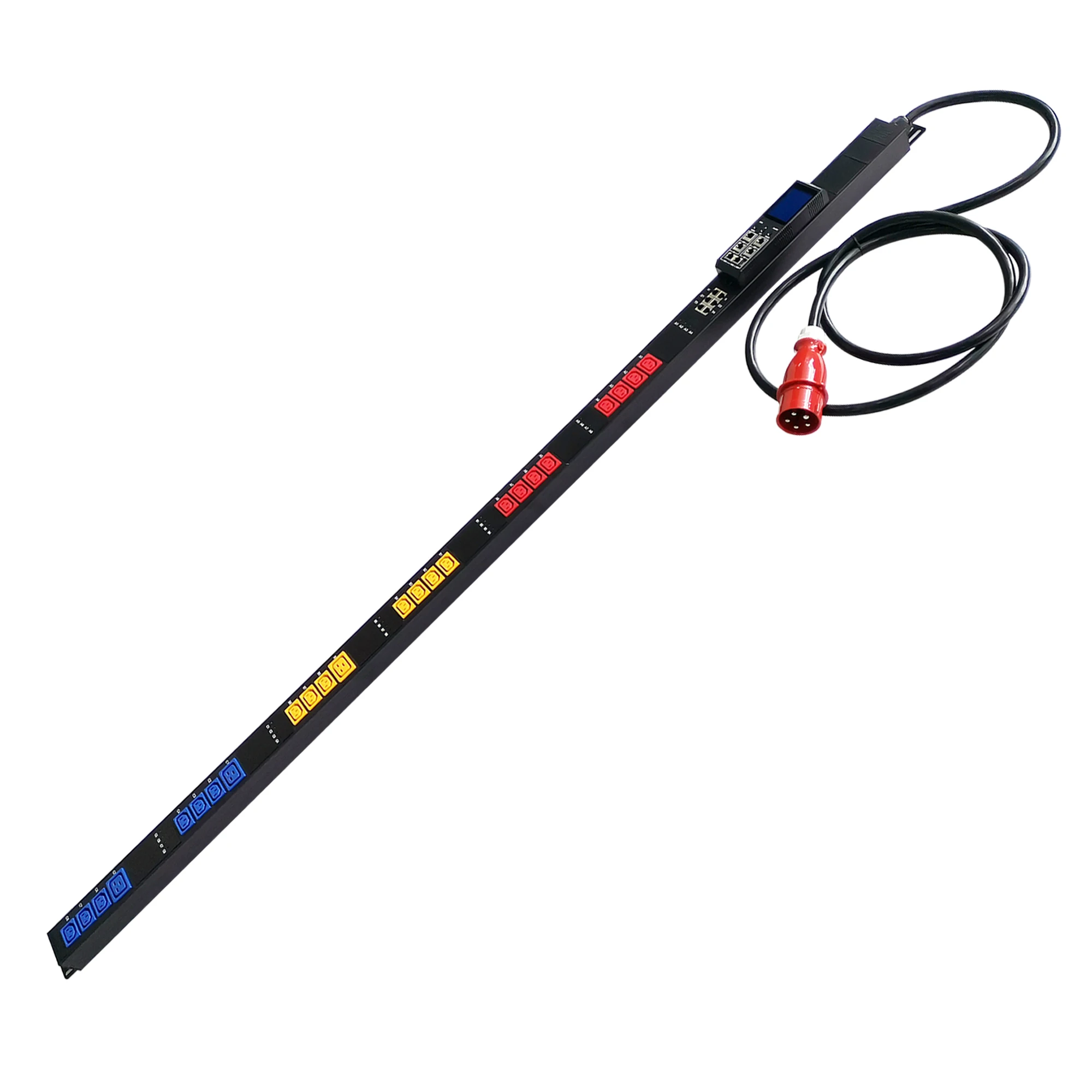 

Data Centre Three-phase 125A Remote Control Monitoring Intelligent PDU High Power 240V 385V 415V IEC-c13 31 kw