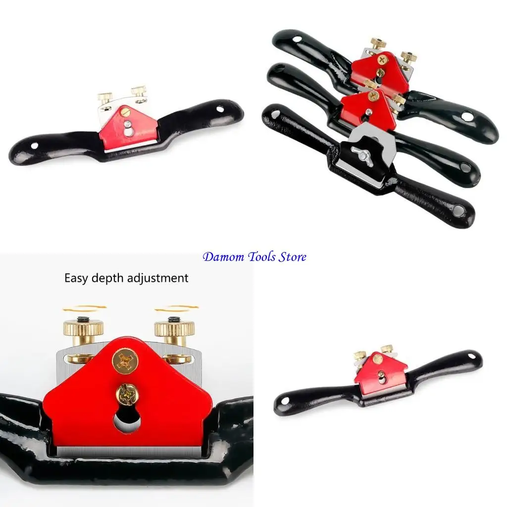 

57BE Ergonomic Handle Smoothing Trimming Plane For Carpentry DIY Projects