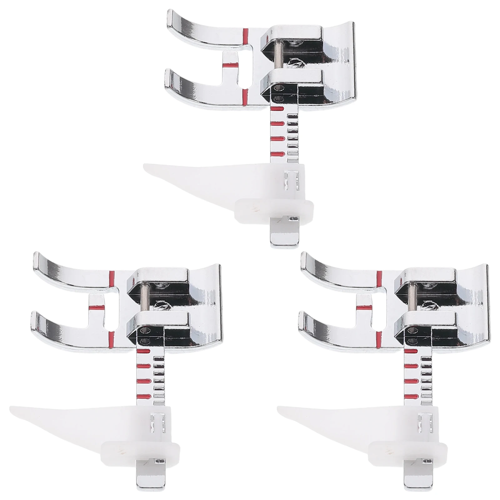 

3pcs Sewing Machine Accessories Multifunctional Button Foot Feet Kit Adjustable Presser Precision Positioning Universal