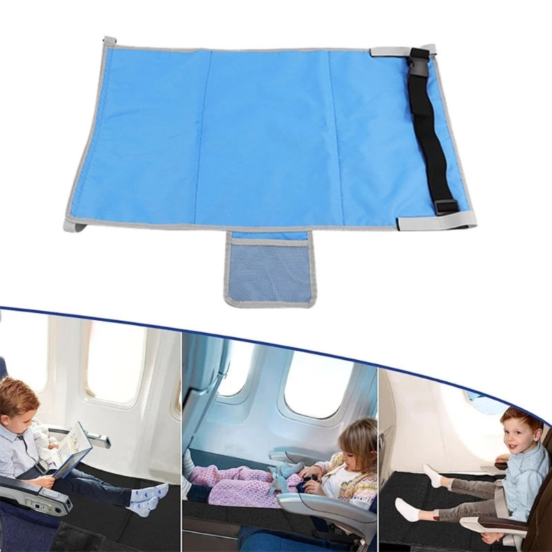 Toddler Plane Bed Comfortable Baby Travel Beds Kids Plane Extender Portable Plane Bed Foot Rest for Flights