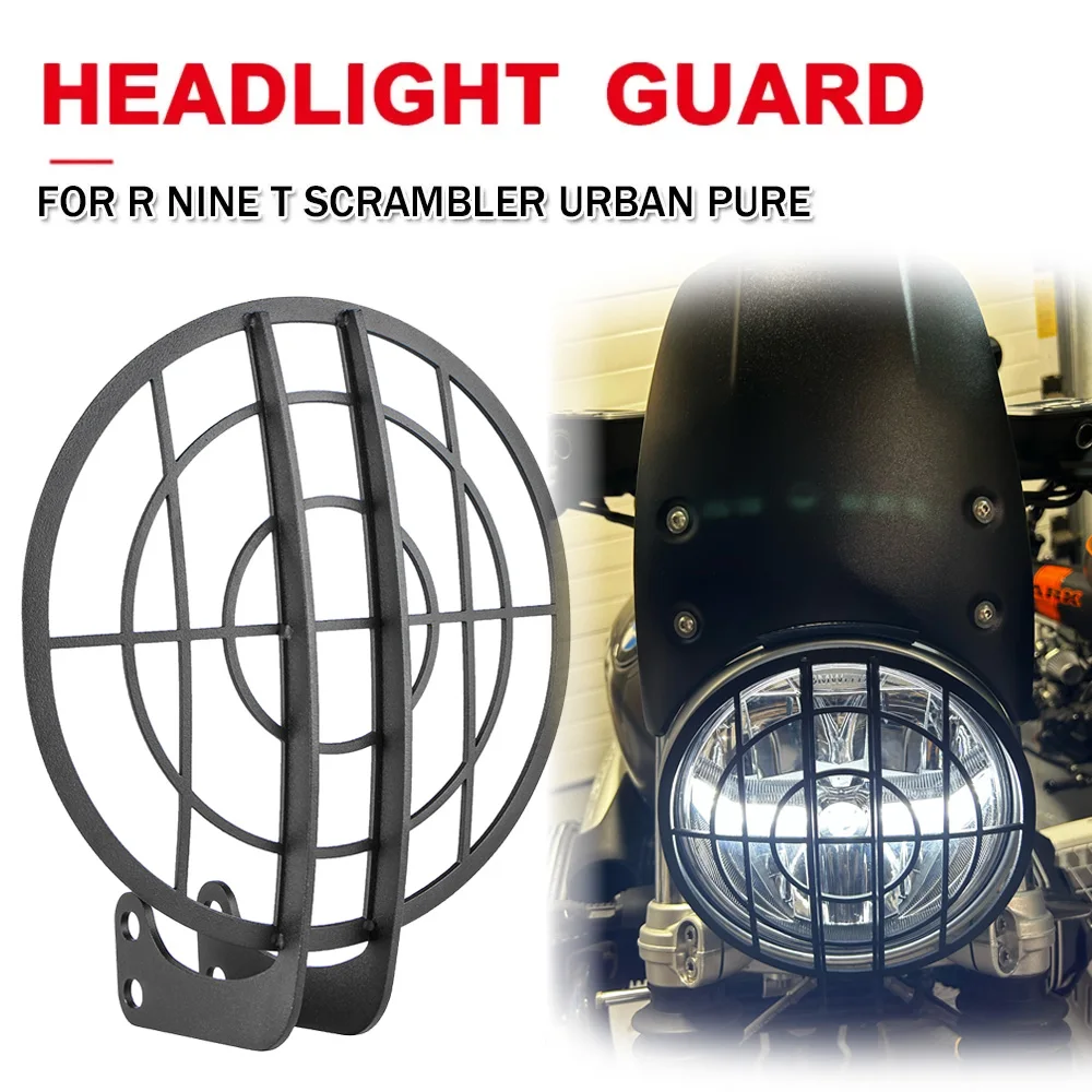 

Motorcycle Headlight Guard Protector Grille Grill Cover For BMW R NINE T RNINET R9T R 9 T Racer Pure Urban Scrambler 2014-2020