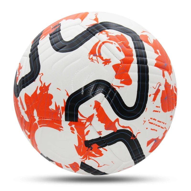 2025 Palloni da calcio Formato standard 5 Pallone cucito a macchina Materiale PU Partita della lega sportiva Palloni da allenamento per calcio futbol voetbal