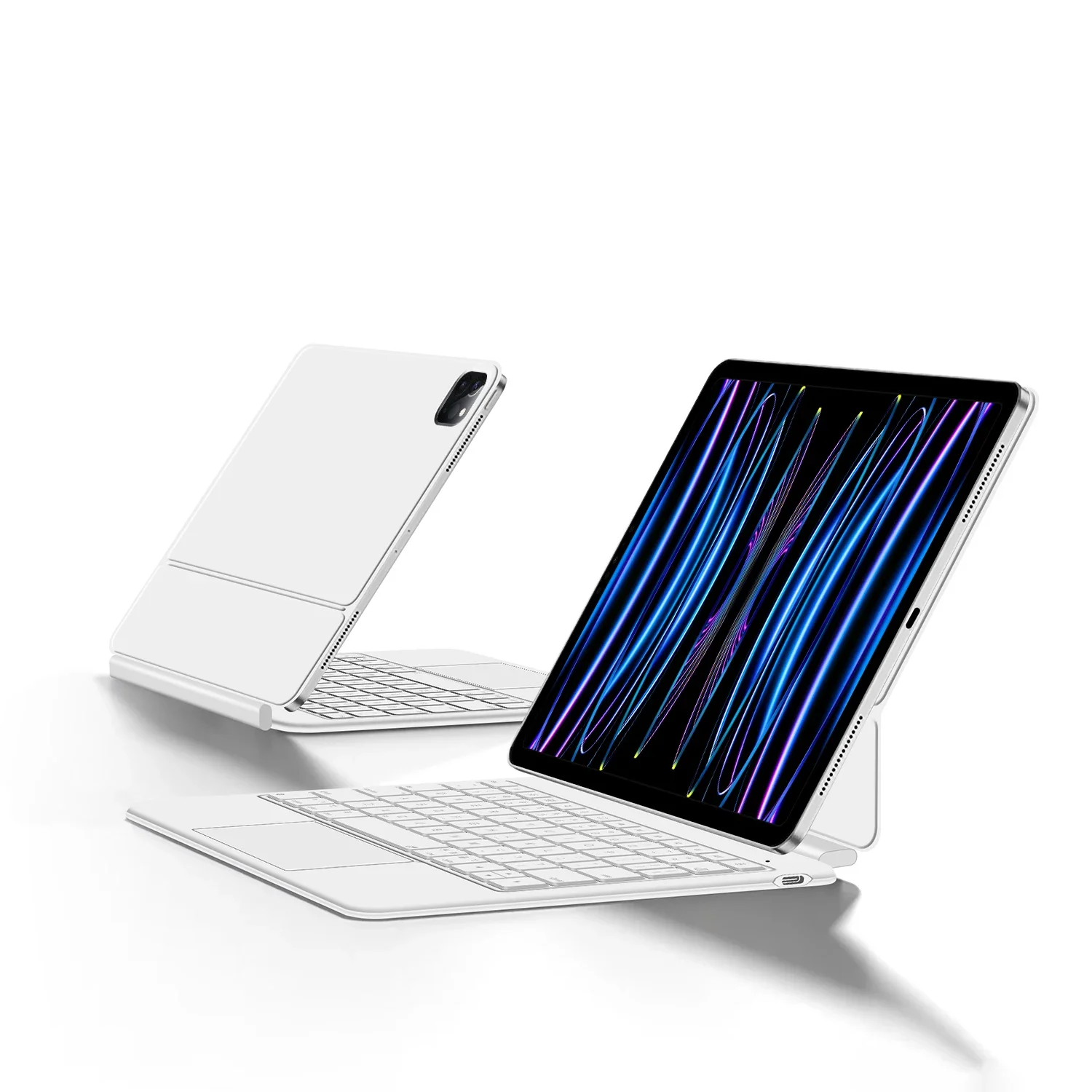 2026 Gen 2 Magic Keyboard For iPad Air 11 13 M4 M3 Air5 4 Funda iPad A16 Pro 11 13 M5 M4 12.9 Magnetic Case Smart Keyboard Folio