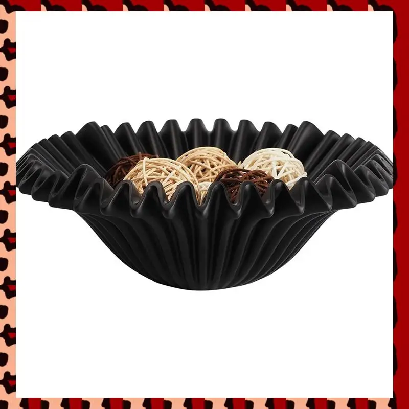 

A72P Large Decorative Bowl - Fruit Bowl For Kitchen Counter, Key Bowl For Entryway Table, Modern Decorative Bowls For Home