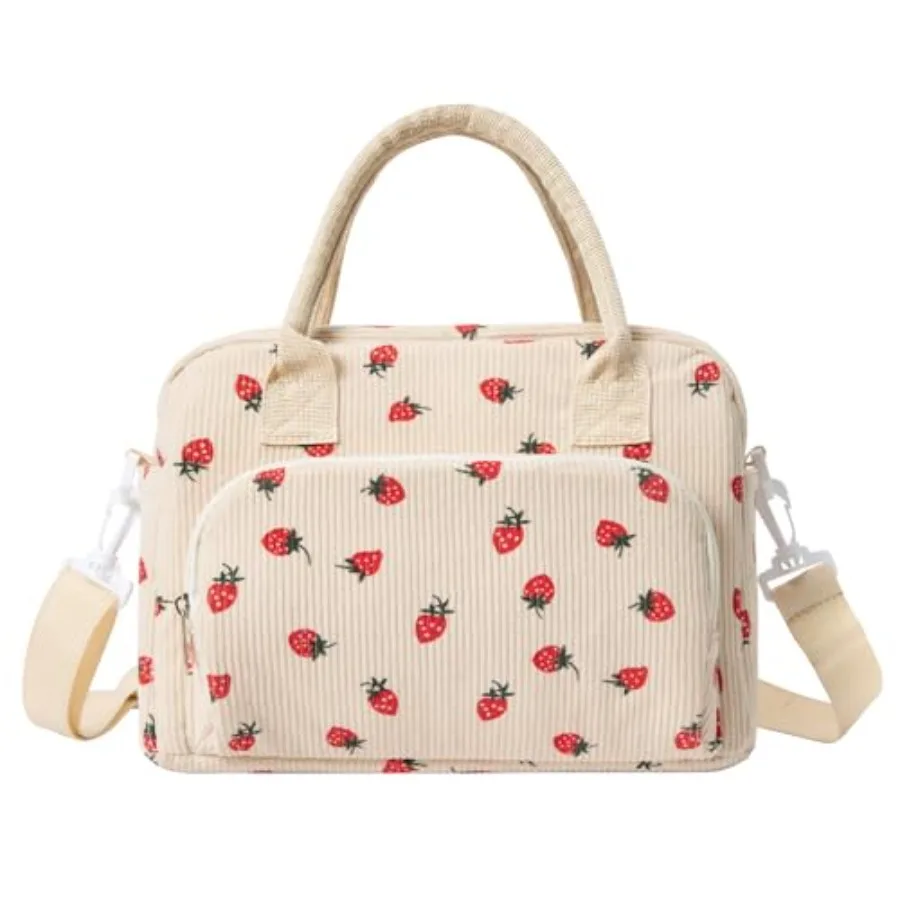 Insulated Lunch Bag for Women Men Large Reusable Lunch Box Adult Leakproof Portable Cooler Tote Bags for Work Picnic