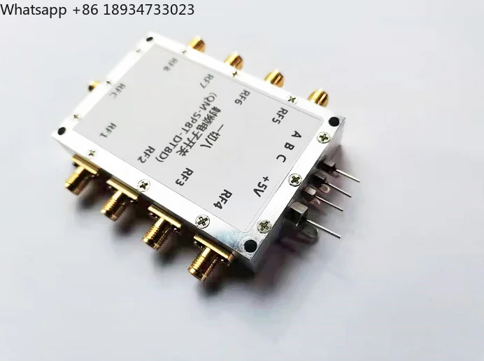 DC-8GHz all eight  switches SP8T single pole eight throw  switches all eight selection switches