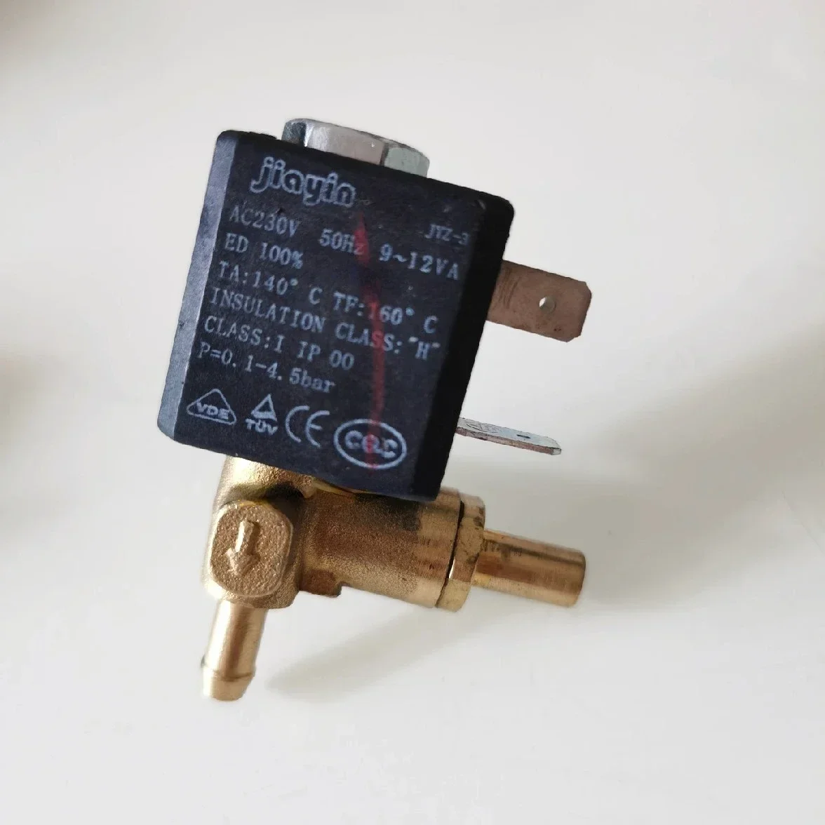 JYZ-3 9~12V 50Hz jiayin solenoid valve for high temperature steam cleaning hanging   ironing machine accessories