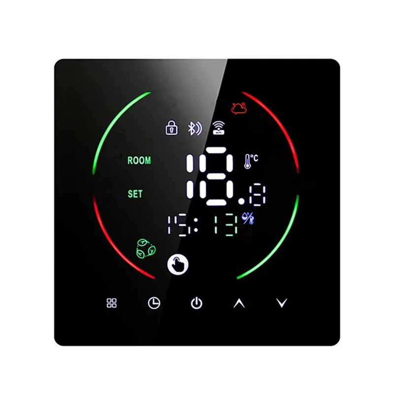 abbp-tuya-スマートホーム温度調節器-wifi-温度コントローラー-電気暖房ボイラー用-trv-床暖房サーモスタット