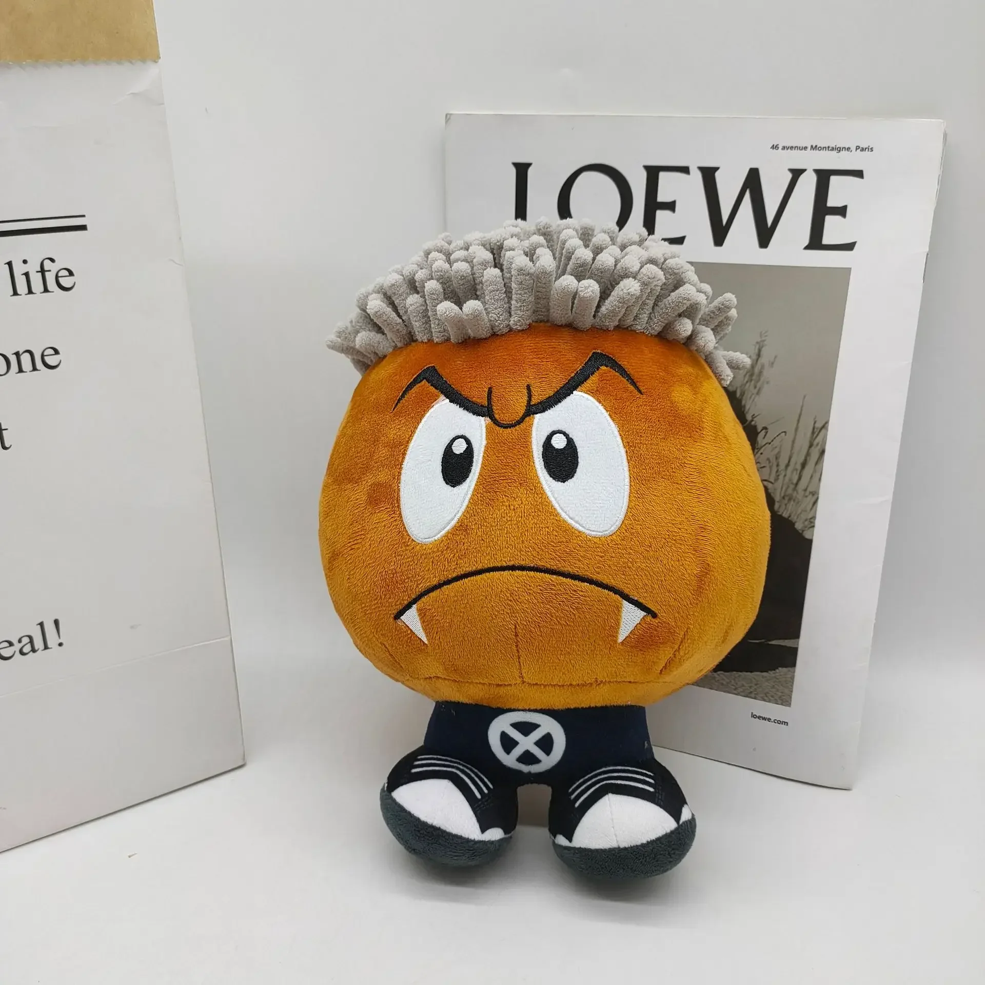 Nowy Ken Carson Goomba Pluszowa zabawka Kenny Doll w peruce Prezent urodzinowy Prezent świąteczny Ozdoba meblowa
