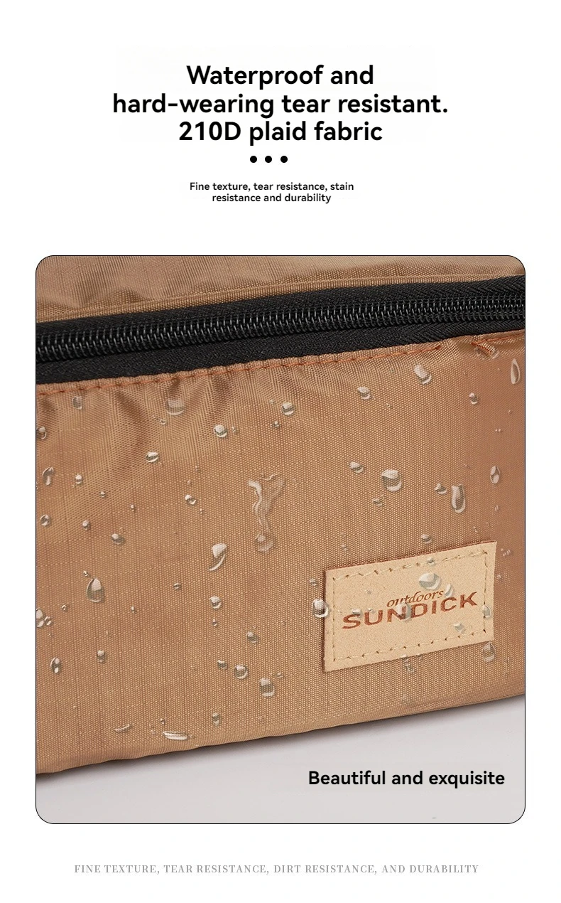 SUNDICK Aufbewahrungstasche für Geschirr, Aufbewahrungstasche für Gaskocher, Tasche für verschiedene Gegenstände, tragbare Sortiertasche – Detail 8