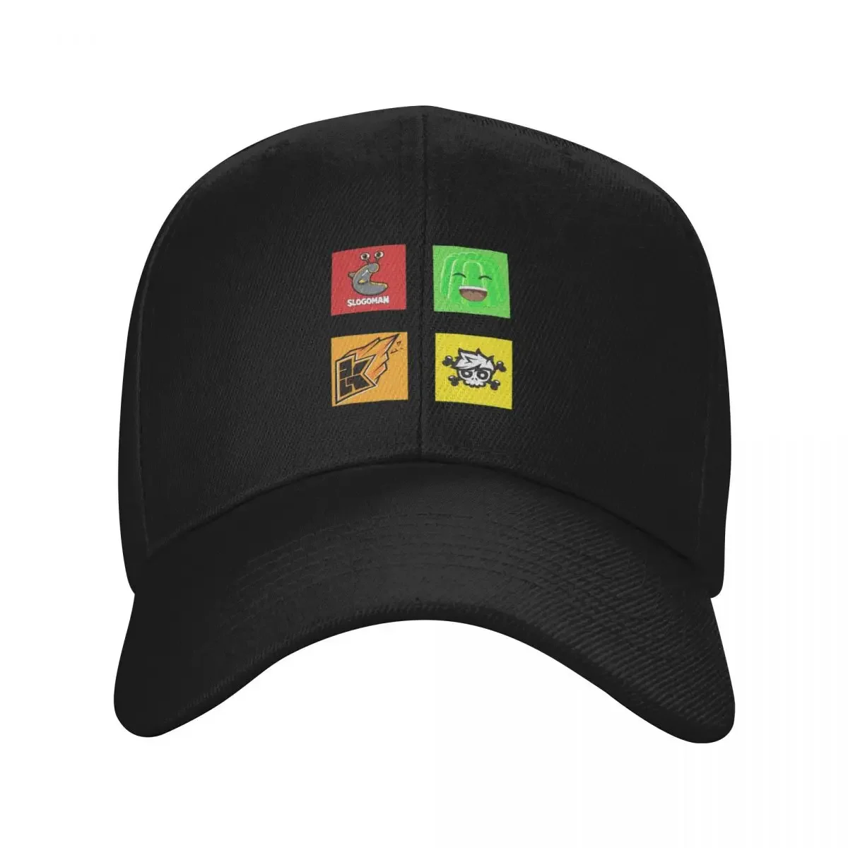 Slogo, Jelly, Crainer and Kwebbelkop Baseball Cap Golf Dropshipping western Hat Men Golf Wear Women's