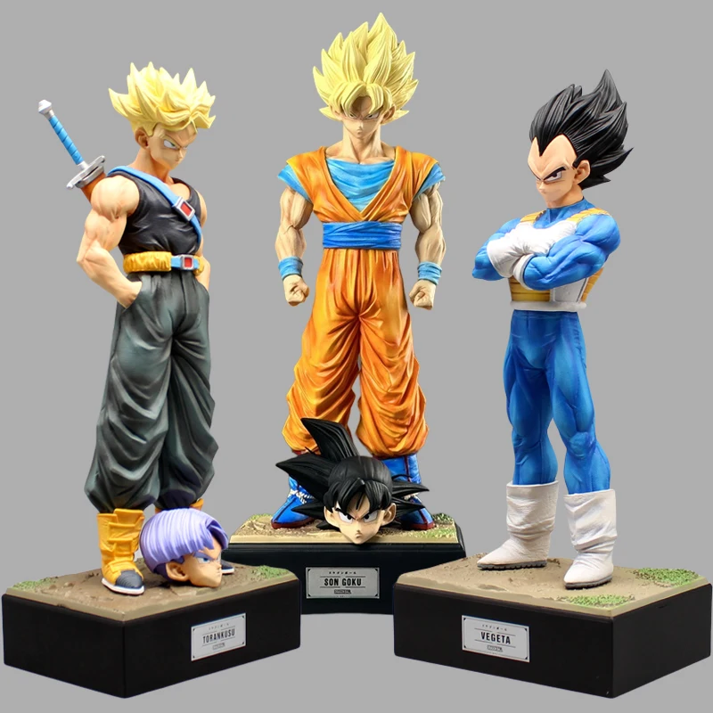 Dragon Ball Infinite Z Warrior GOKU VEGETA Trunks Action Figure Pvc Anime Model Toys Ornaments