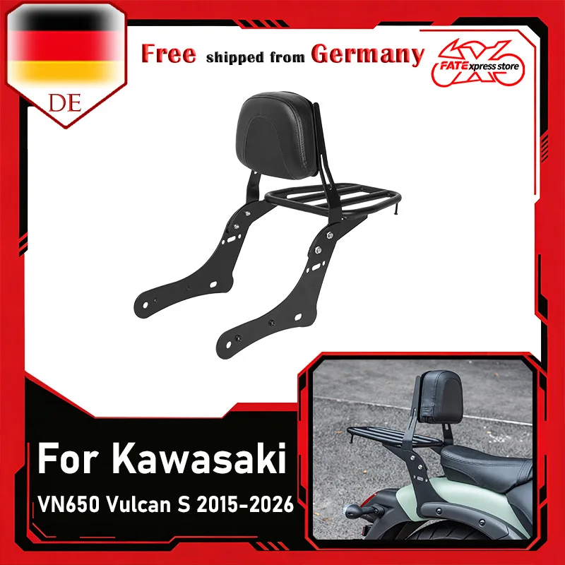 Pour KAWASAKI VN650 Vulcan S 650 S650 2015-2026 – Support de dossier de passager arrière pour moto, accessoires de repose-selle arrière