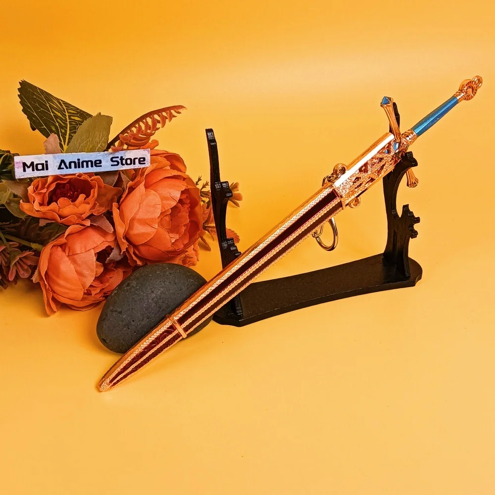 8.6 بوصة معدنية Elden كاتانا أنيمي النينجا سكين الأصلي الساموراي صابر الحديد السيف الحجم الحقيقي اليابانية كاتانا شفرة الصلب لعبة هدية #2