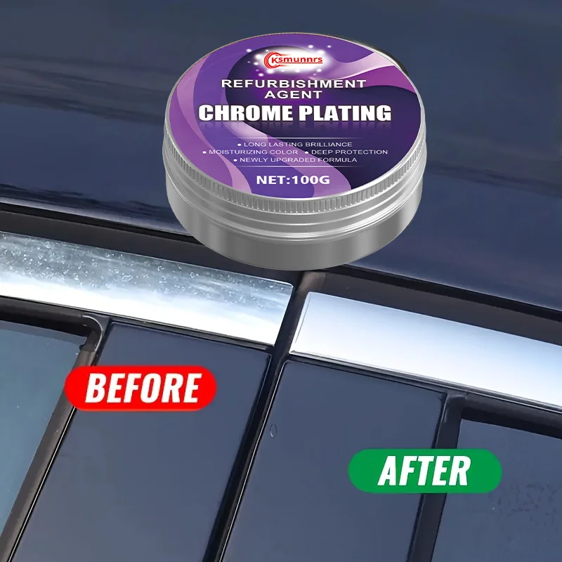 Car Parts Restoration Patch, Door Handle Repair, Window Bright Strip Fix, Emblem Polishing, Pedal Polish Repair image 2