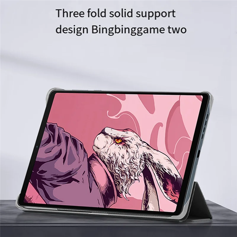 AEE7-For Lenovo Legion Y700 2Nd Generation 8.8Inch Gaming Tablet Tri-Folded Stand Case Cover