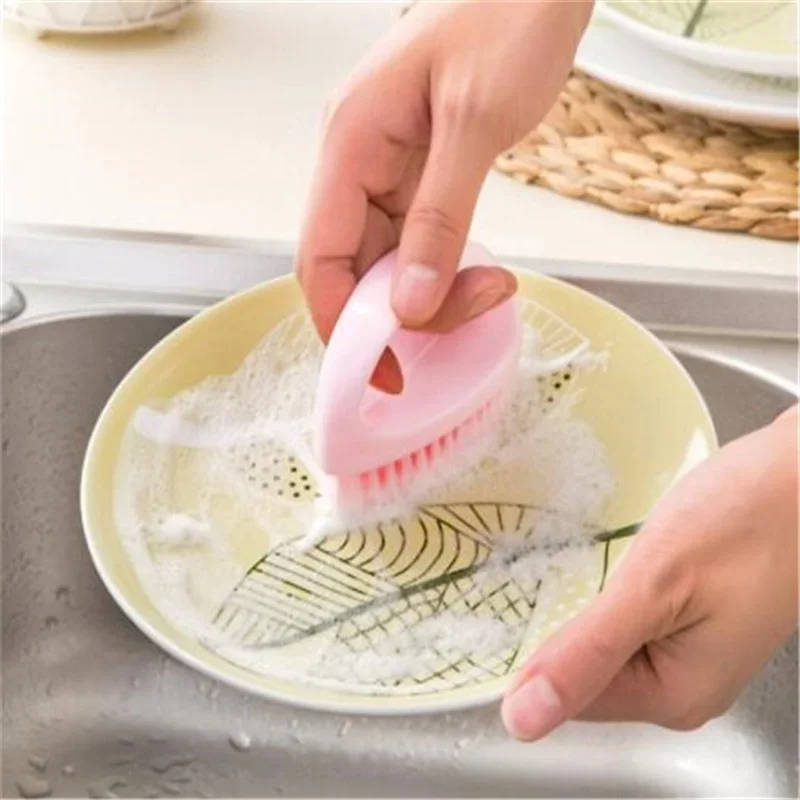 Multi-functional Cleaning Washing Flexible Scrub Brush Laundry Brush