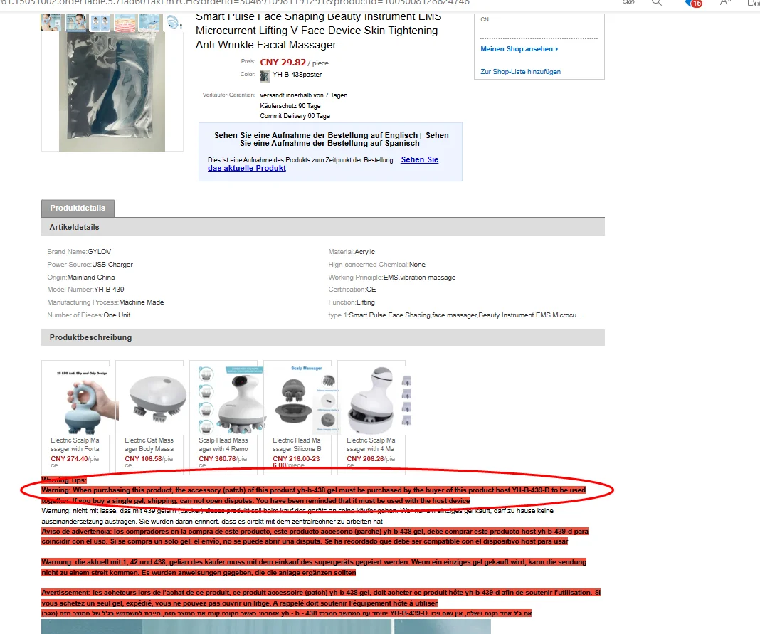 Smart Pulse Face Shaping Beauty Instrument EMS Lifting V Face Device Hautstraffung Anti-Falten-Gesichtsmassagegerät