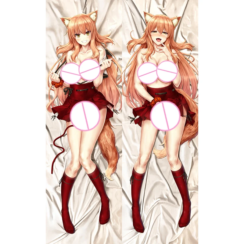 

Dakimakura Anime Pillow Cover Young Girl Tits Double Sided Print 2Way Cushion Cover Xmas Gifts