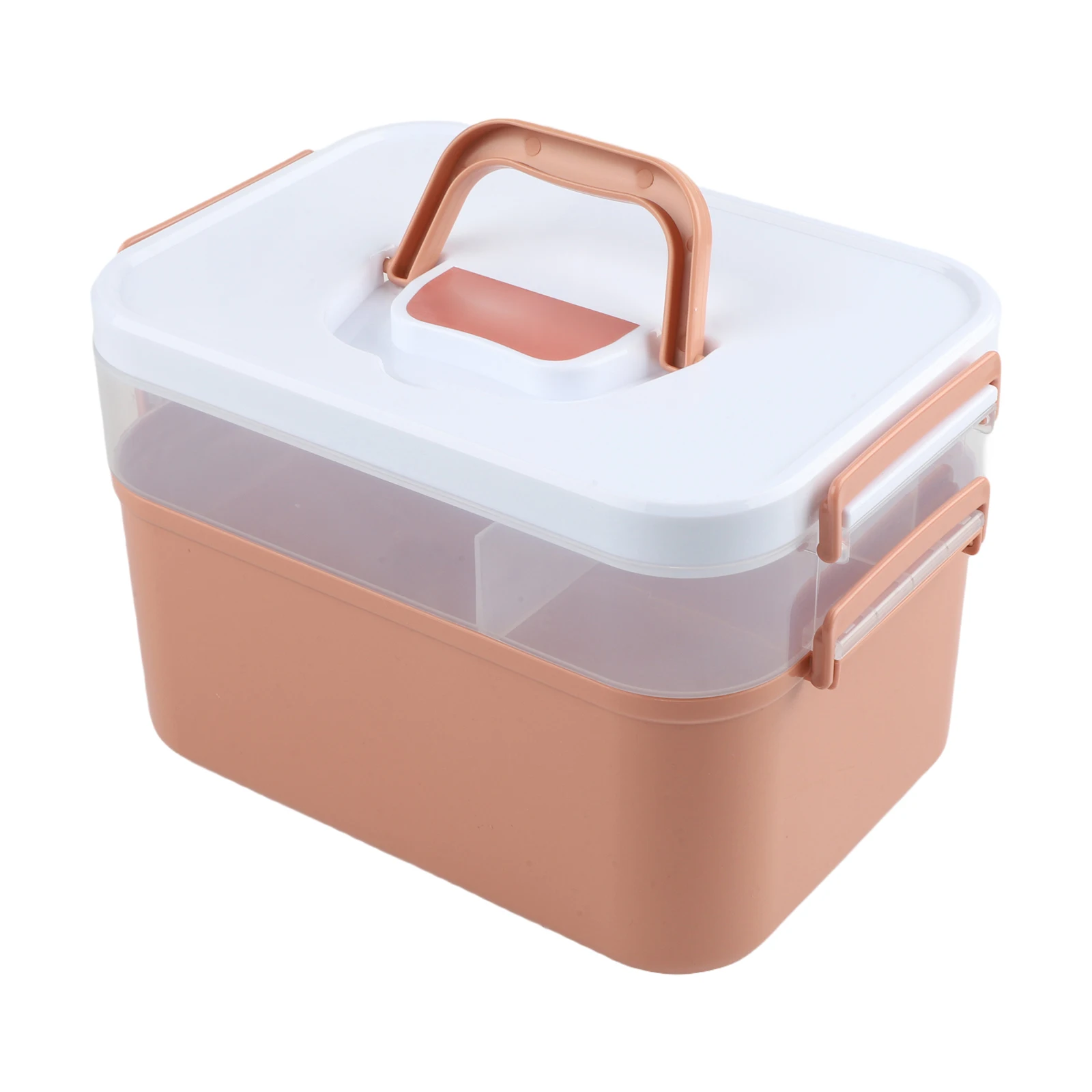 

Nail Salon Use 26*20*18cm Nail Art Storage Box Accessory Accommodates Various Tools Elegant Workspace Addition