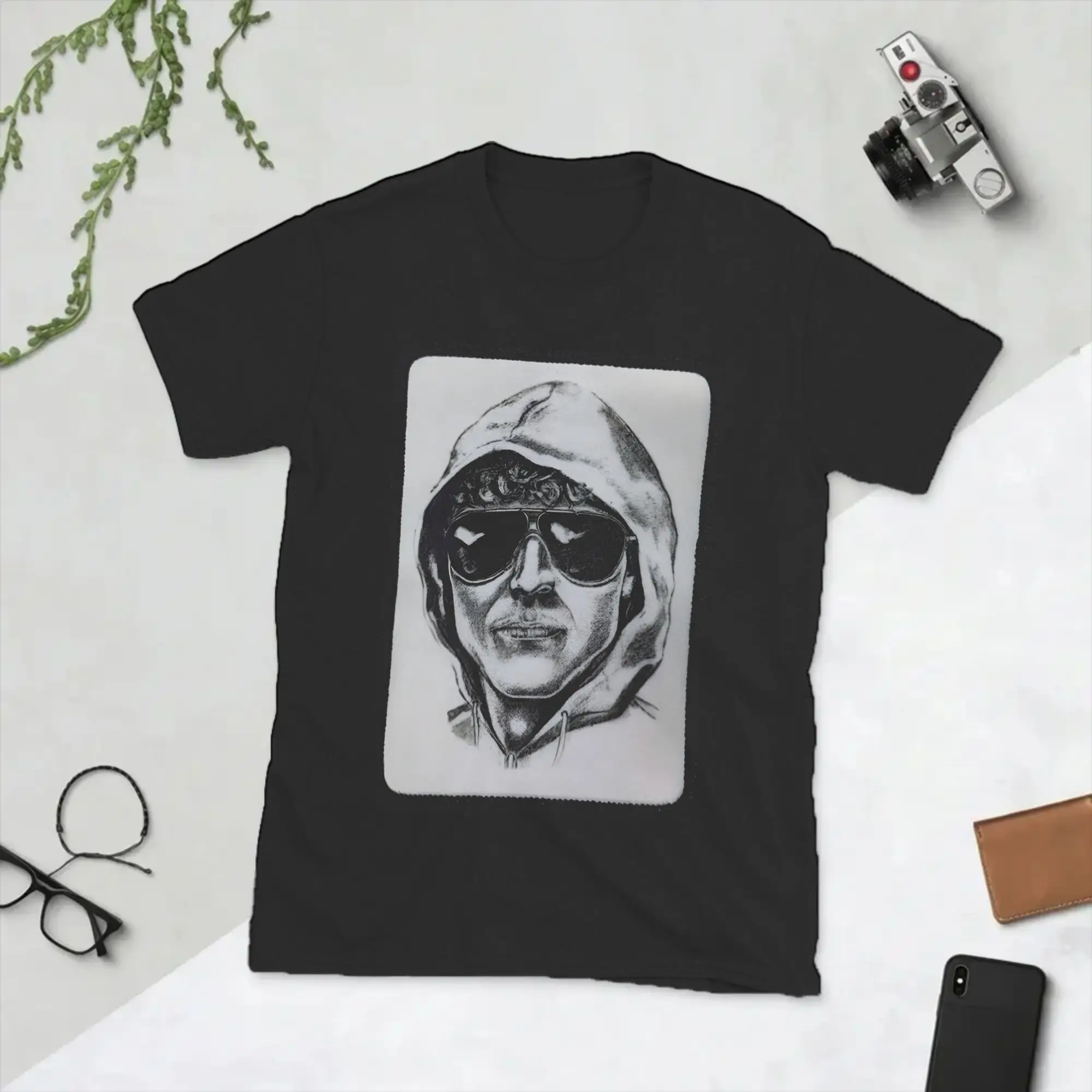 Men's The Unabomber Ted Kaczynski T Shirts  Pure Cotton Tops Vintage Short Sleeve Crew Neck Tee Shirt Unique T-Shirt