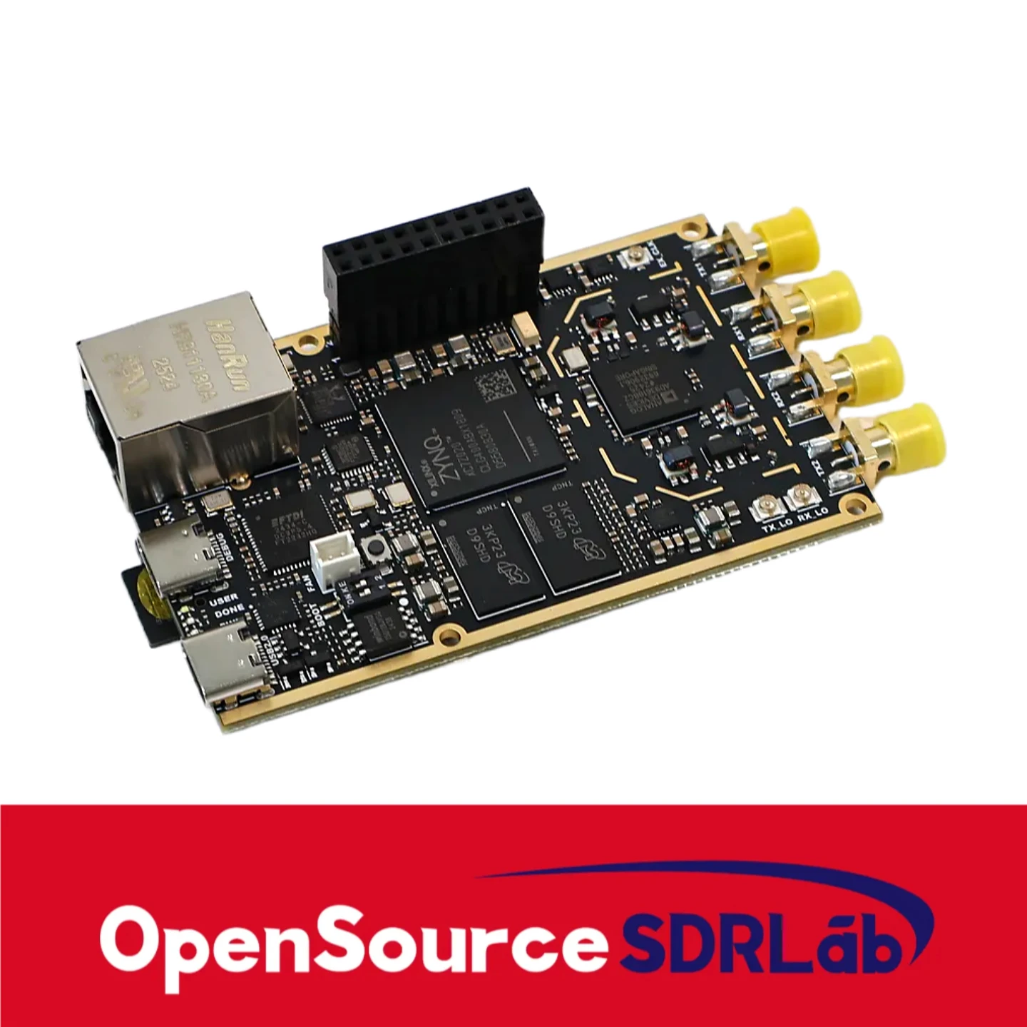 لوحة تطوير OpenSourceSDRLab الجديدة 7020-SDR AD9361 مع PA لراديو Pluto SDR & MATLAB المحدد بالبرمجيات #6