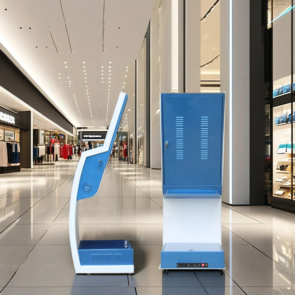 21.5 inch self-service ordering machine queuing machine self-service bill notes acceptor payment terminal kiosk