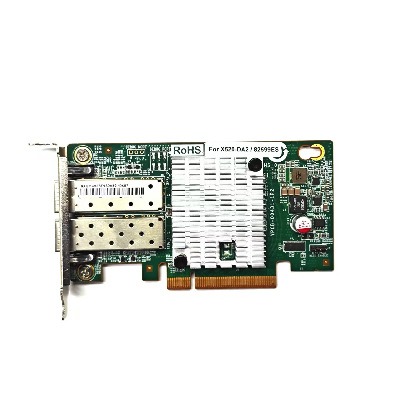 10Gb SFP+ PCI-E Network Card NIC, with Intel 82599ES Chip, Dual SFP+ Ports, Compare to Intel X520-DA2 (Intel E10G42BTDA)