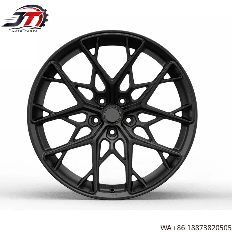 JT Hollow Lightweight Forged Aluminum Wheel Hub 17-26 Inch 5112 5114.3 5120 5130 40mm Multi Spoke For Car Retrofit Upgrade