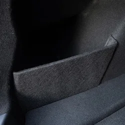 Organizador de maletero trasero de coche para Tesla Model 3 Y, contenedor lateral, divisor de almacenamiento, tablilla 2023 2022 2021 2020 2019 2017, accesorios