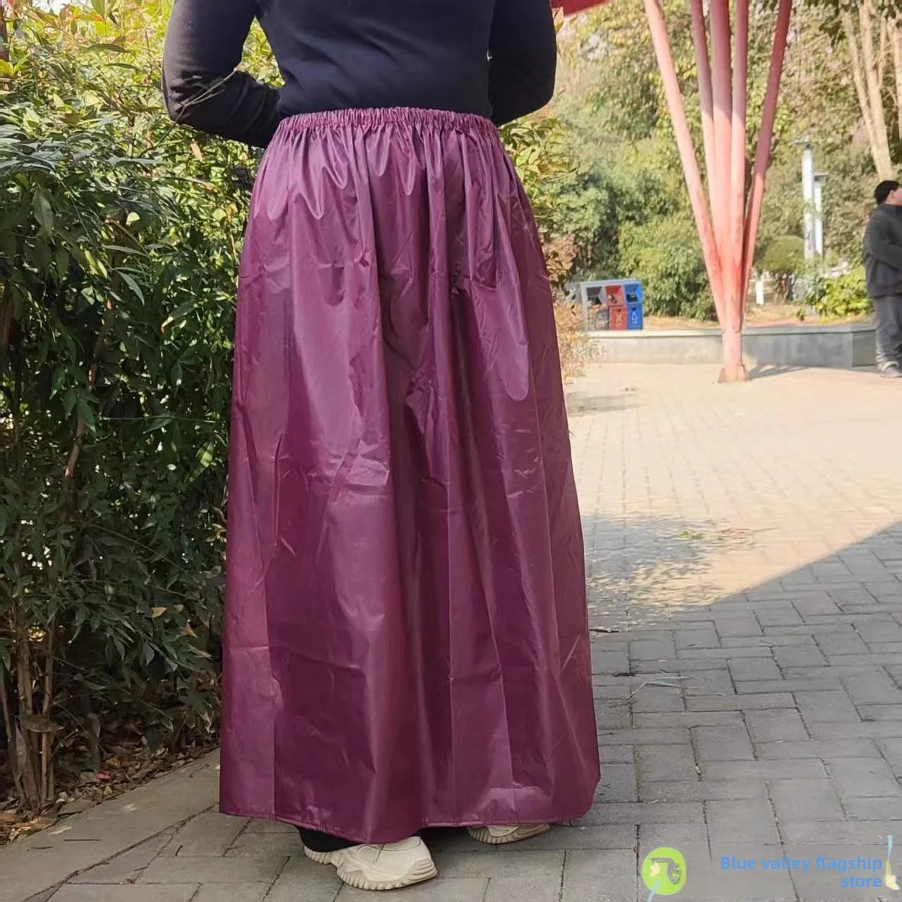 

Thickened Waterproof Tea Picking Waist Skirt Full Enclosure Wear Resistant Scratch Proof Tea Leaf Harvesting Half Body Skirt ...
