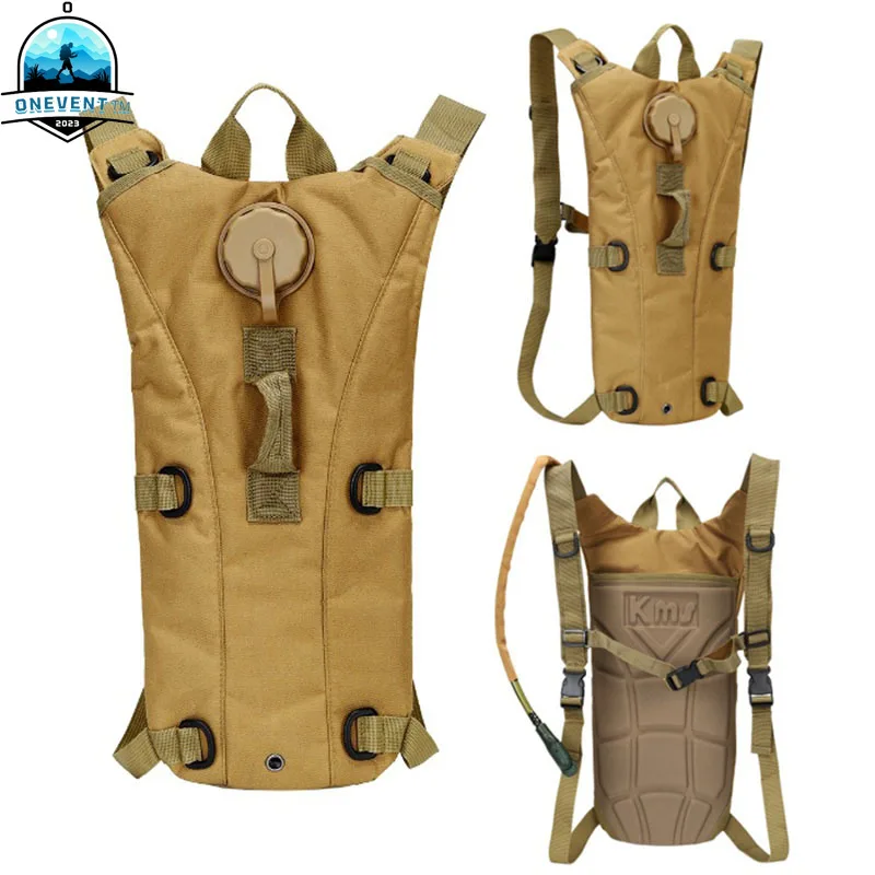 

Тактическая сумка для воды 3л, уличный походный альпинистский велосипедный рюкзак для гидратации, военный водонепроницаемый нейлоновый мешок для воды из ЭВА, пищевой класс