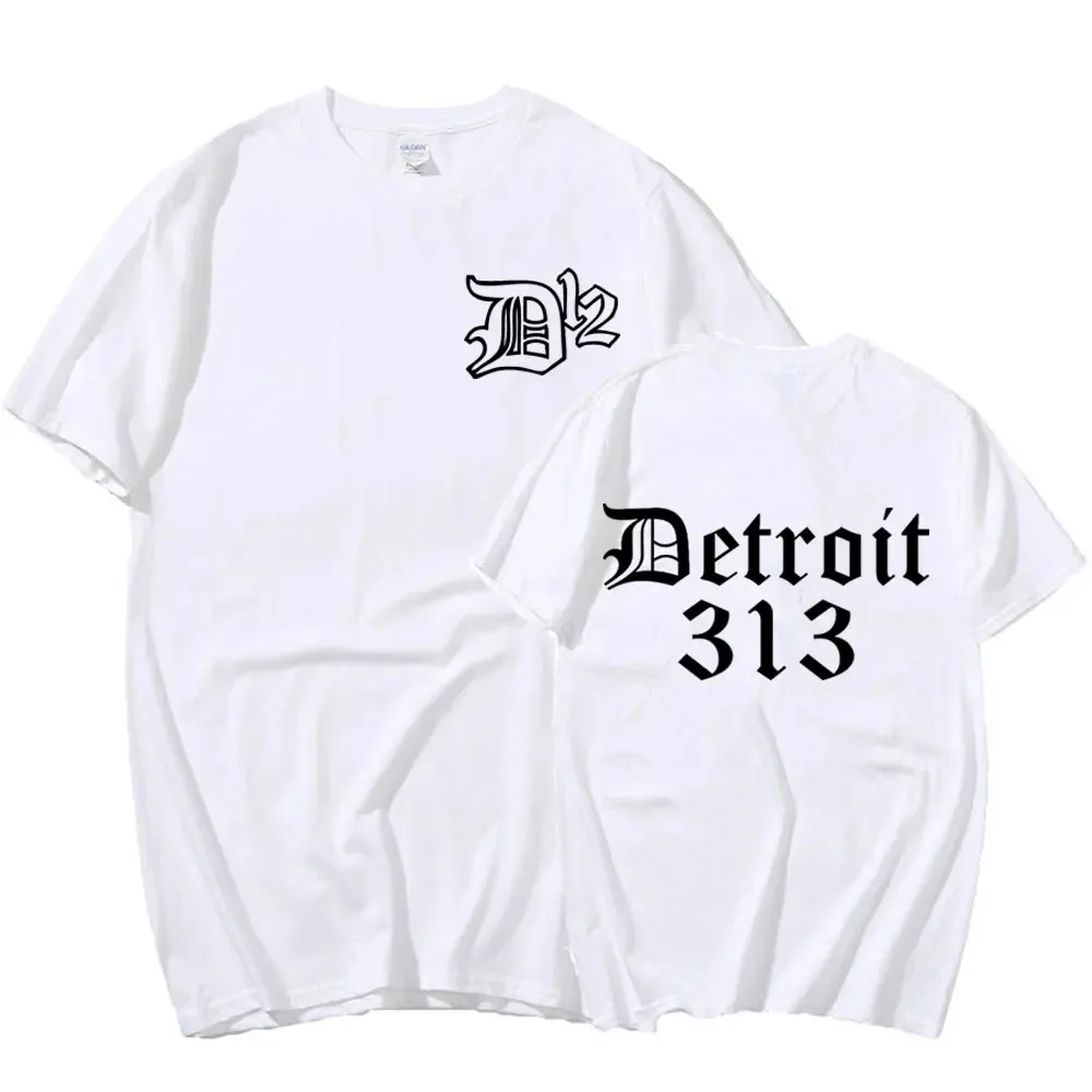 D12 band rapper eminem t-shirt detroit michigan druck t-shirt männer frauen mode lässige baumwoll-t-shirts übergroße oberteile männlich – Detail 9