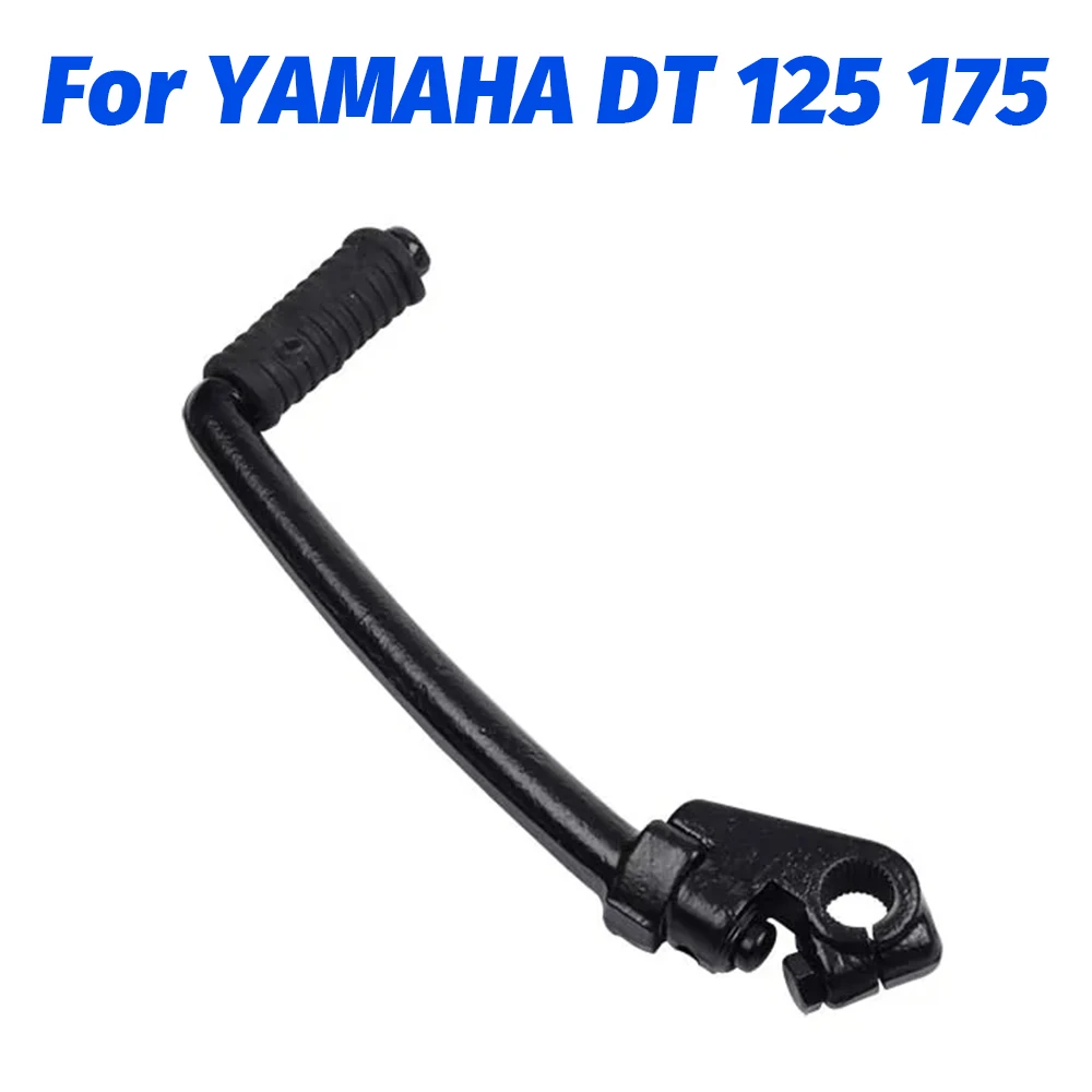 For YAMAHA DT 125 175 DT125 DT175 Black Kick Crank Assy Starter Lever for 2 stroke Motorcycles Kick Start Kickstart Lever pedal