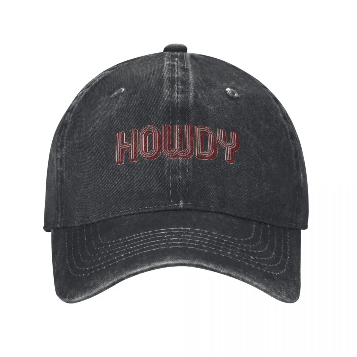 Howdy Baseball Cap black Golf Streetwear Custom Cap Sun Hats For Women Men's