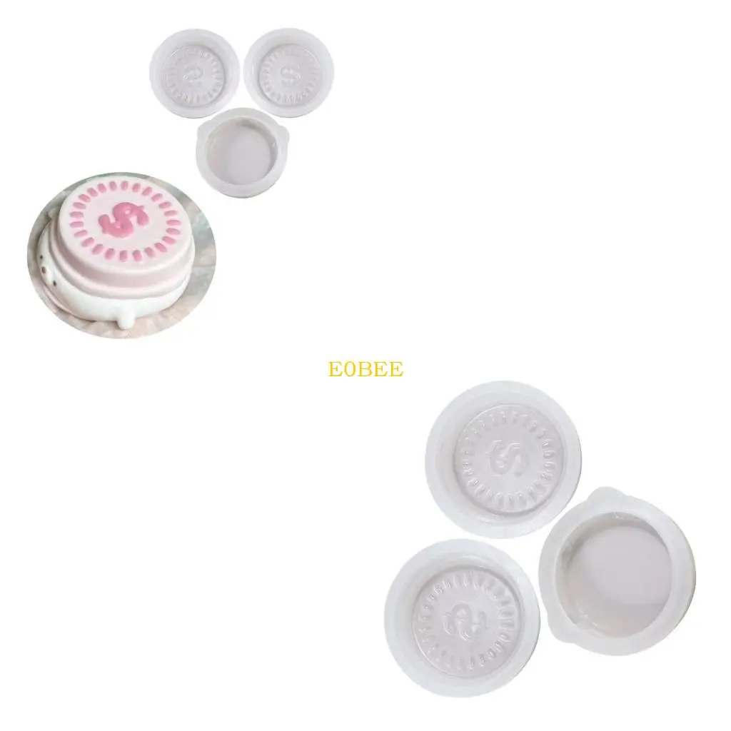 

E0BE Innovative Coin Dog Resin Art and Jewelry Silicone Molds for Crafts Enthusiasts