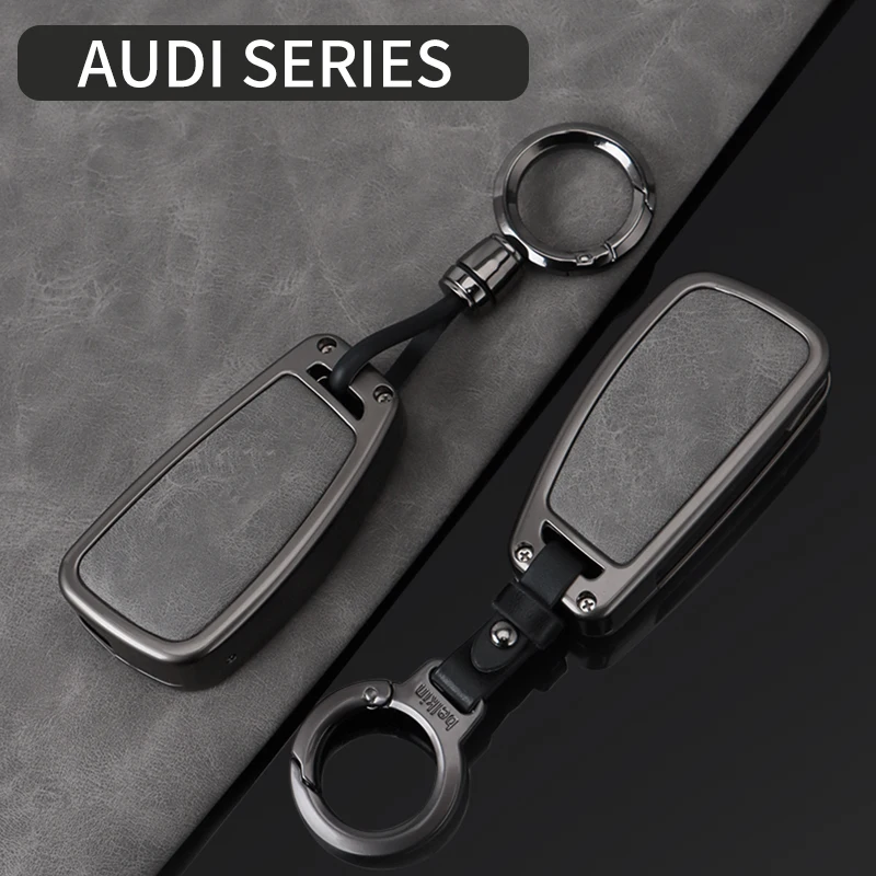 Auto-Klappschlüsselhülle für Audi A1 A3 A4 8P 8L 8V A5 B6 B7 A6 A7 C5 C6 Q3 Q5 Q7 4F S3 S4 S6 RS3 TT Schlüsselgehäuse – Detail 7