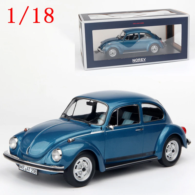 Diecast Model Car Norev 1/18 Scale 1973 VW Alloy Car Model Play Vehicles Toys for Boys