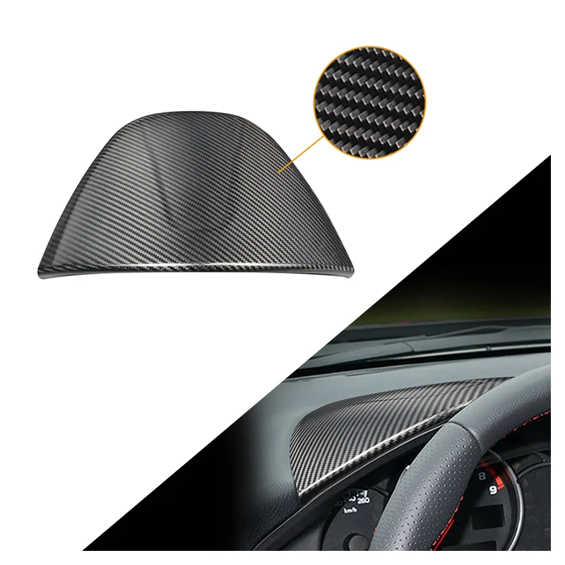 

Car Real Carbon interior Dashboard Speedometer Instrument Panel Decorative Cover Trim for Toyota 86 Subaru BRZ 2012-2020