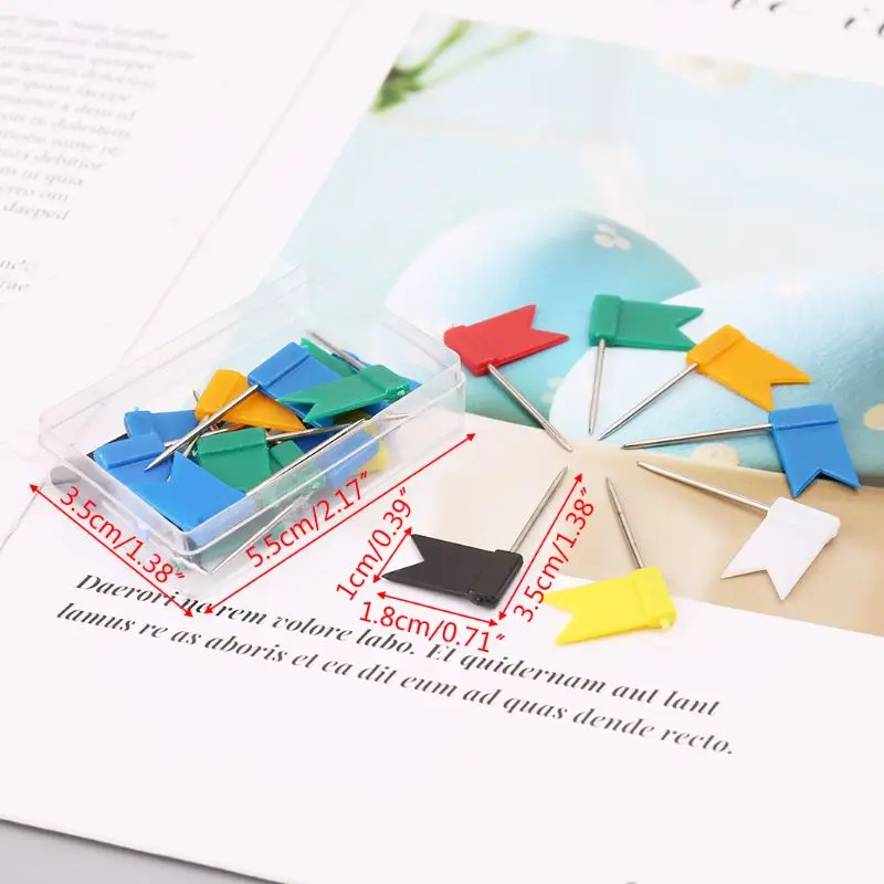 

160Pcs Multi Color shaped Push Drawing Pins Notice Cork Board Map Marker