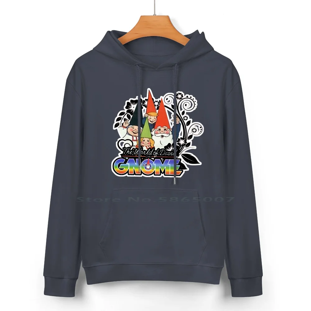 Kingdom Of The Gnome David The Gnome 80s 90s Tribute Pure Cotton Hoodie Sweater 24 Colors Gnomes Trolls Fish Mermaids Foxes